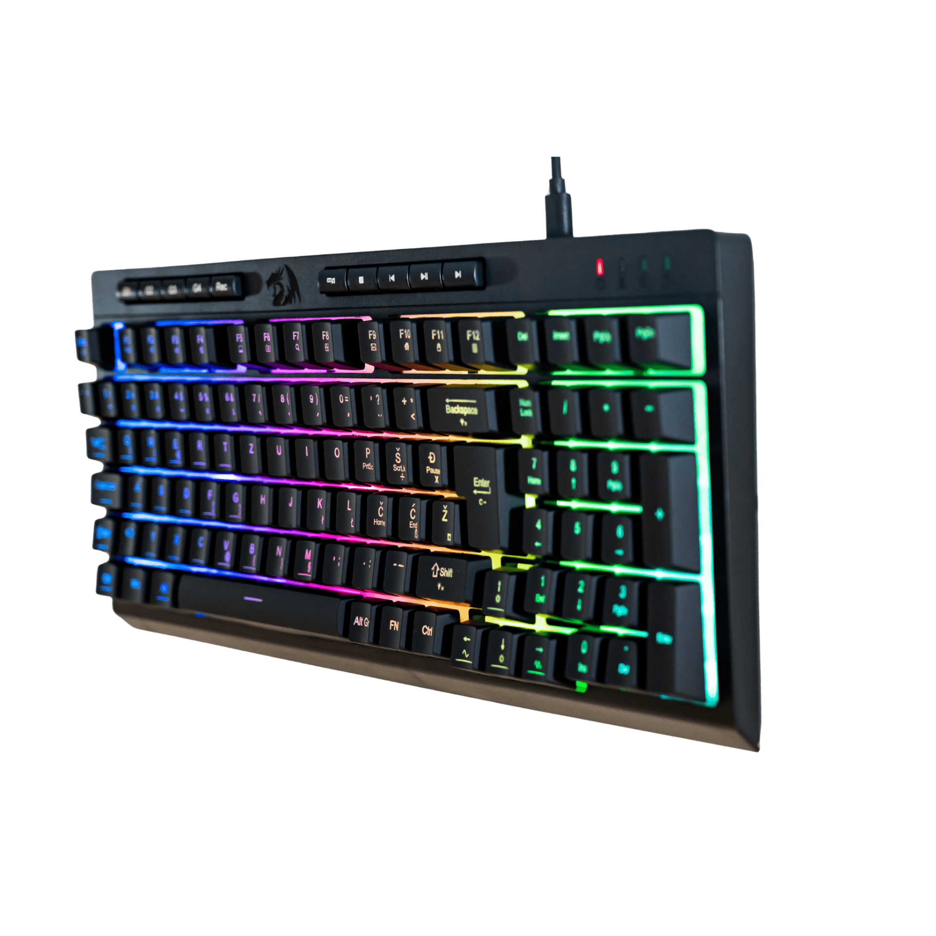 REDRAGON COMBO S149-BA SET (4in1) TIPKOVNICA SLO/CRO, MIŠKA, SLUŠALKE IN PODLOGA 6950376731005