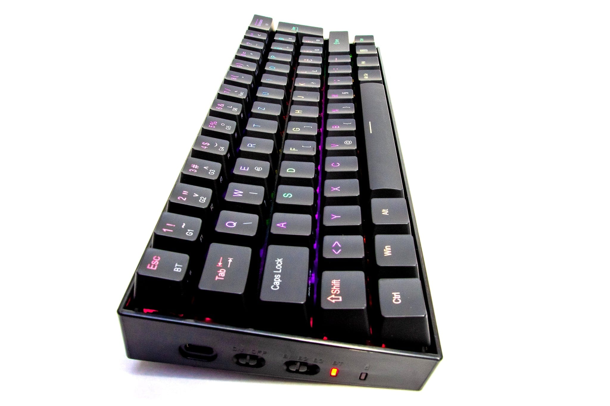 REDRAGON DRACONIC K530 RGB MEHANIČNA TIPKOVNICA SLO/CRO, RJAVA STIKALA 6950376709158