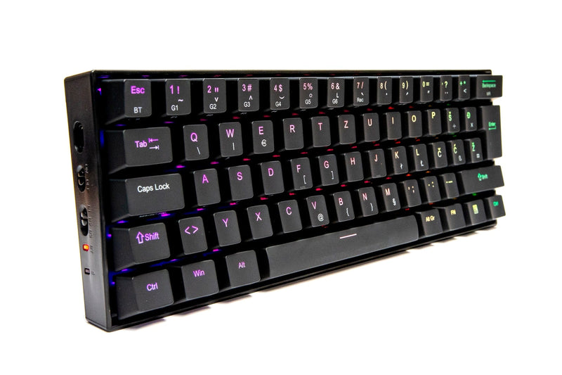 REDRAGON DRACONIC K530 RGB MEHANIČNA TIPKOVNICA SLO/CRO, RJAVA STIKALA 6950376709158
