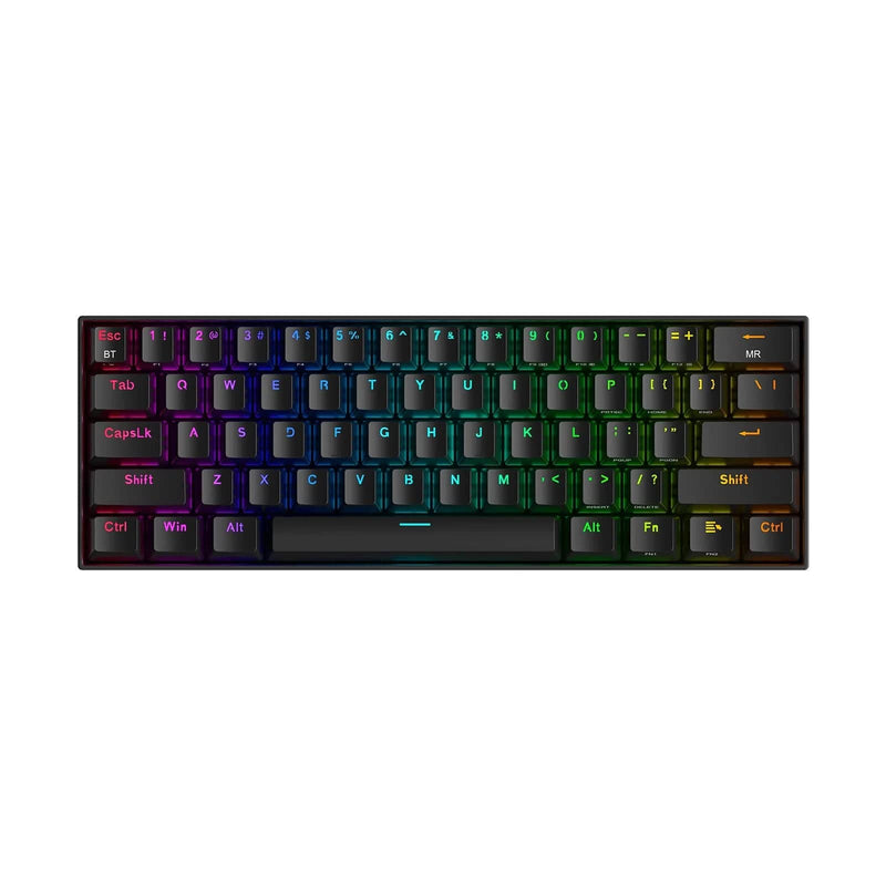 REDRAGON DRACONIC K530RGB PRO BT/ŽIČNA MEHANSKA TIPKOVNICA, RJAVA STIKALA 6950376707833