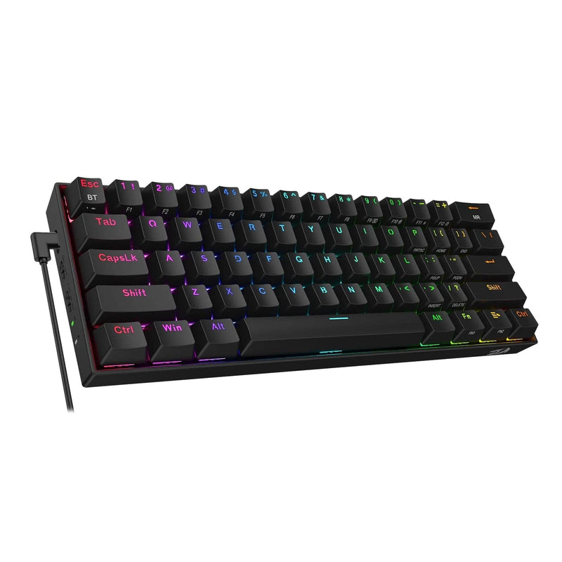 REDRAGON DRACONIC K530RGB PRO BT/ŽIČNA MEHANSKA TIPKOVNICA, RJAVA STIKALA 6950376707833