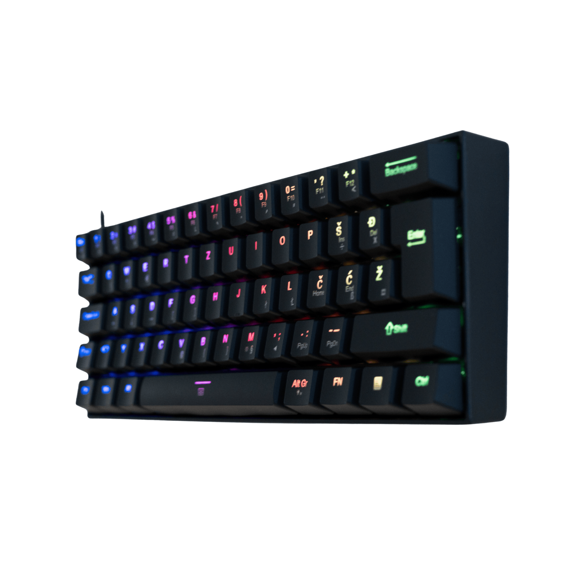 REDRAGON DRAGONBORN K630 RGB MEHANSKA TIPKOVNICA SLO/CRO 6950376730992