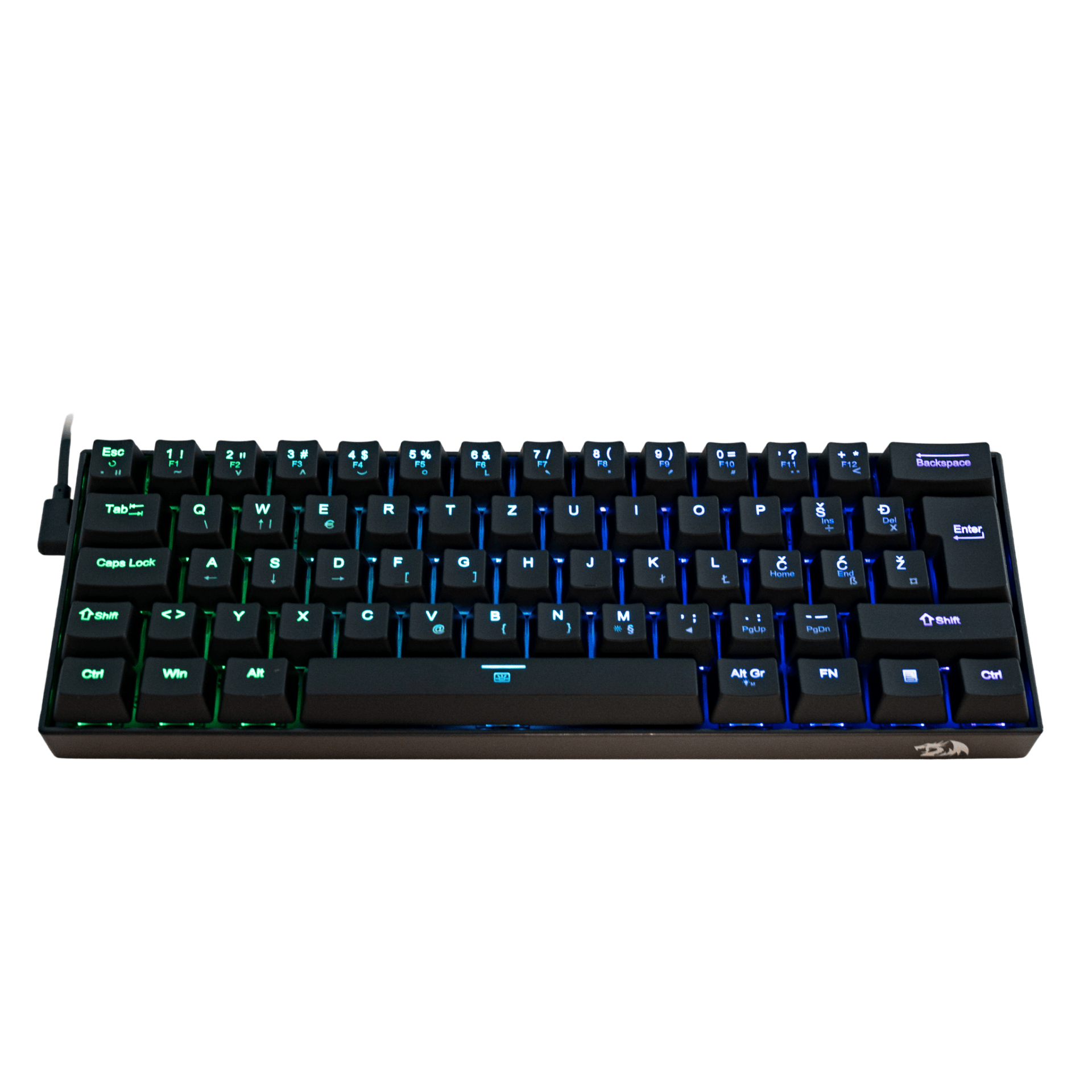 REDRAGON DRAGONBORN K630 RGB MEHANSKA TIPKOVNICA SLO/CRO 6950376730992
