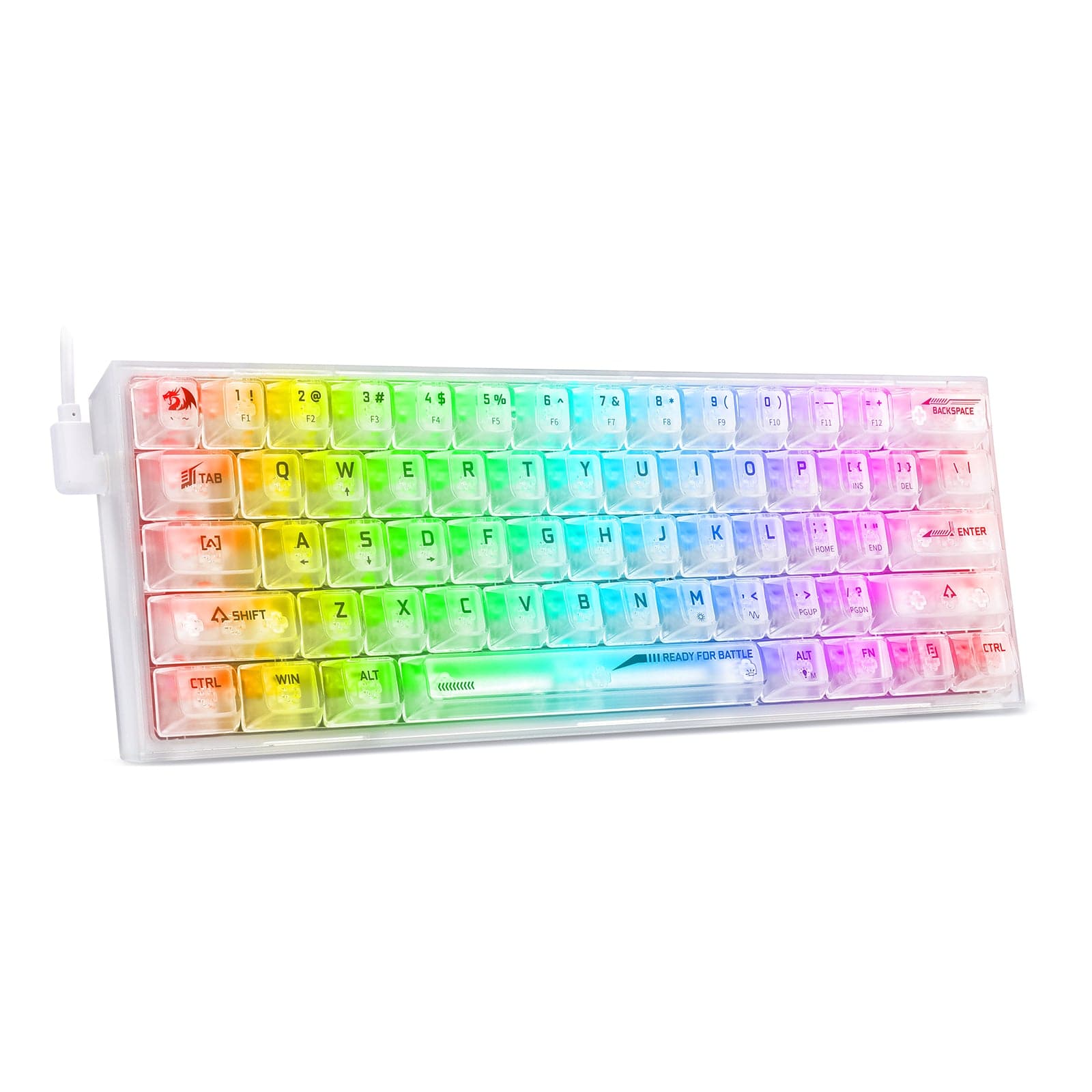REDRAGON FIZZ K617CT-RGB ŽIČNA MEHANSKA TIPKOVNICA 6950376717368