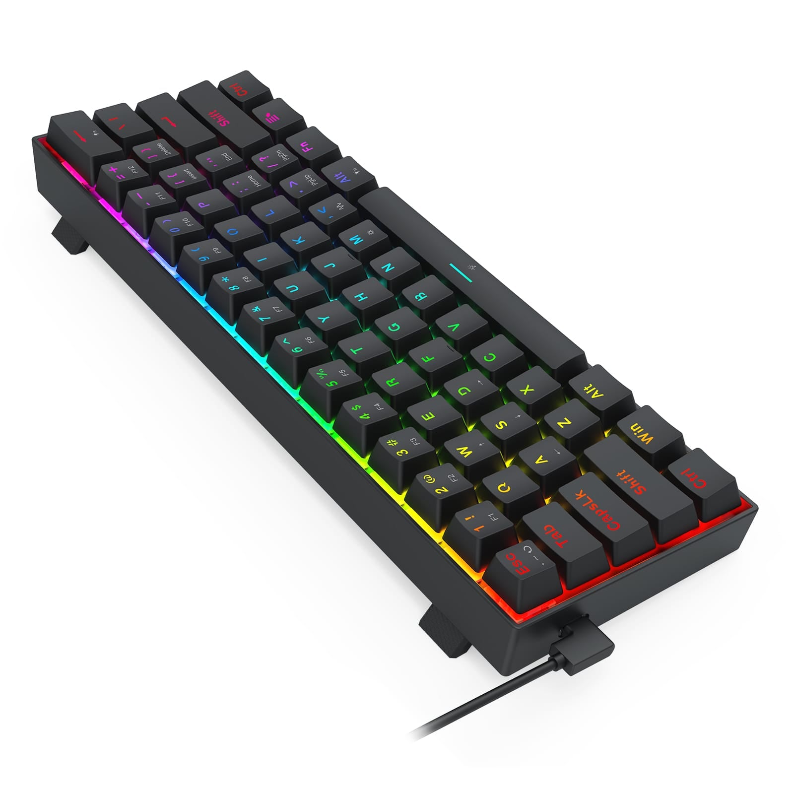REDRAGON FIZZ MAGNETIC K617RGB-M ŽIČNA TIPKOVNICA 6950376732224