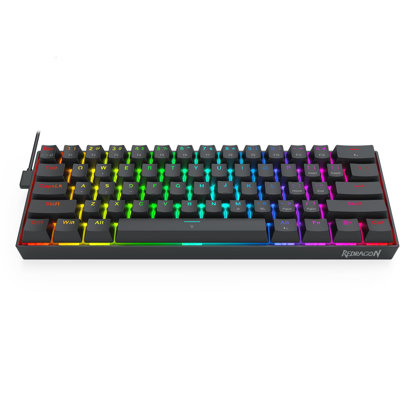 Redragon fizz magnetic k617rgb-m žična tipkovnica 6950376732224