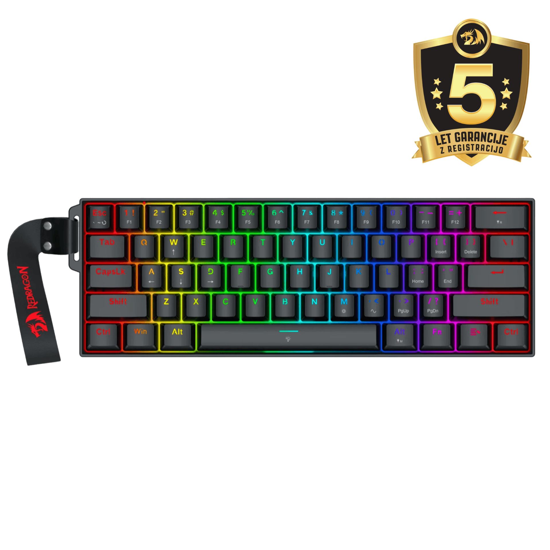 REDRAGON FIZZ MAGNETIC PLUS K617RGB-MP ŽIČNA TIPKOVNICA 6950376734051
