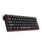 REDRAGON FIZZ RAINBOW K617 MEHANSKA TIPKOVNICA - RDEČA STIKALA 6950376706768