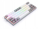 REDRAGON FIZZ RAINBOW K617 RGB MEHANSKA TIPKOVNICA BELA/SIVA - RDEČA STIKALA 6950376706799