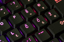 REDRAGON HORUS K619-RGB žična mehanska tipkovnica, rdeča stikala SLO/HR LAYOUT 6950376727794