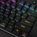 REDRAGON HORUS PRO K618RGB-PRO WIRED & 2.4G & BT RED SWITCH TIPKOVNICA 6950376721044