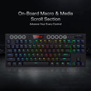 REDRAGON HORUS TKL PRO K621RGB-PRO WIRED & 2.4G & BT RED SWITCH TIPKOVNICA 6950376721037