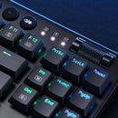 REDRAGON HORUS TKL PRO K621RGB-PRO WIRED & 2.4G & BT RED SWITCH TIPKOVNICA 6950376721037