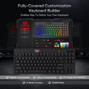 REDRAGON HORUS TKL PRO K621RGB-PRO WIRED & 2.4G & BT RED SWITCH TIPKOVNICA 6950376721037