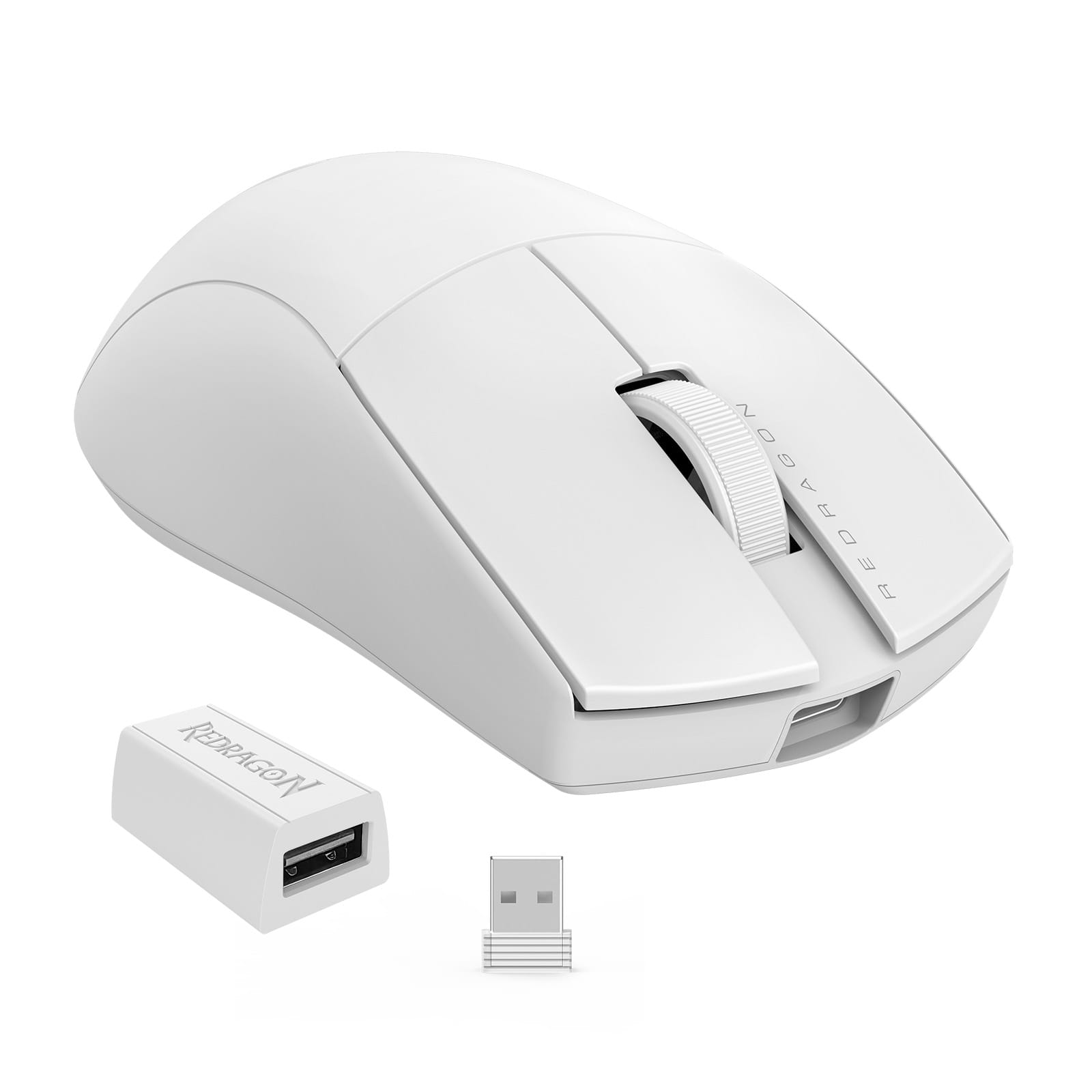 REDRAGON K1NG STANDARD M916-STD-1K  ŽIČNA/2.4G/BT MIŠKA - BELA 6950376727473