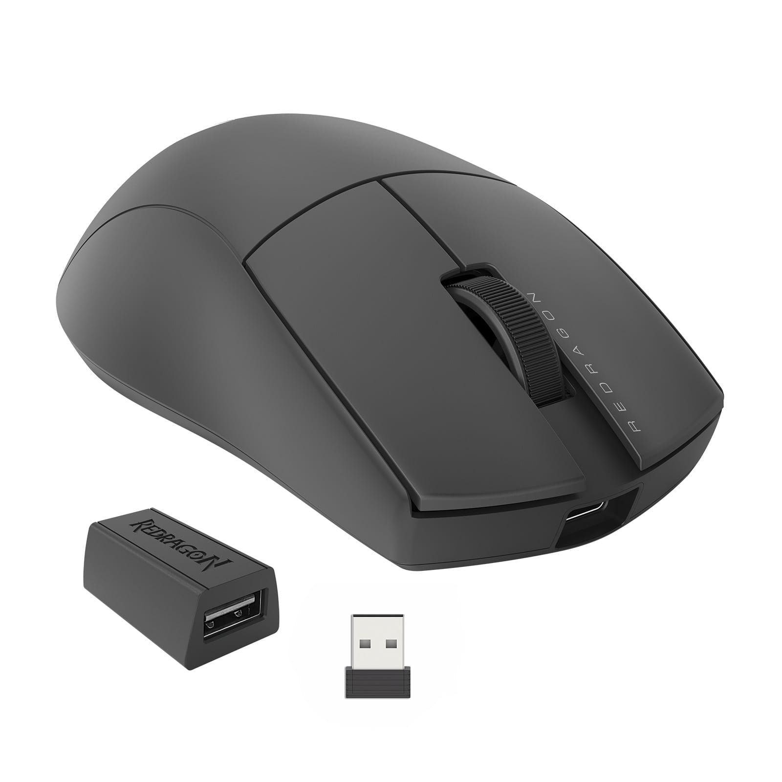 REDRAGON K1NG STANDARD M916-STD-1K  ŽIČNA/2.4G/BT MIŠKA - ČRNA 6950376727466