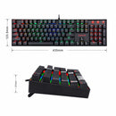 REDRAGON K551 MITRA RGB-1 MEHANSKA ŽIČNA TIPKOVNICA 6950376750150