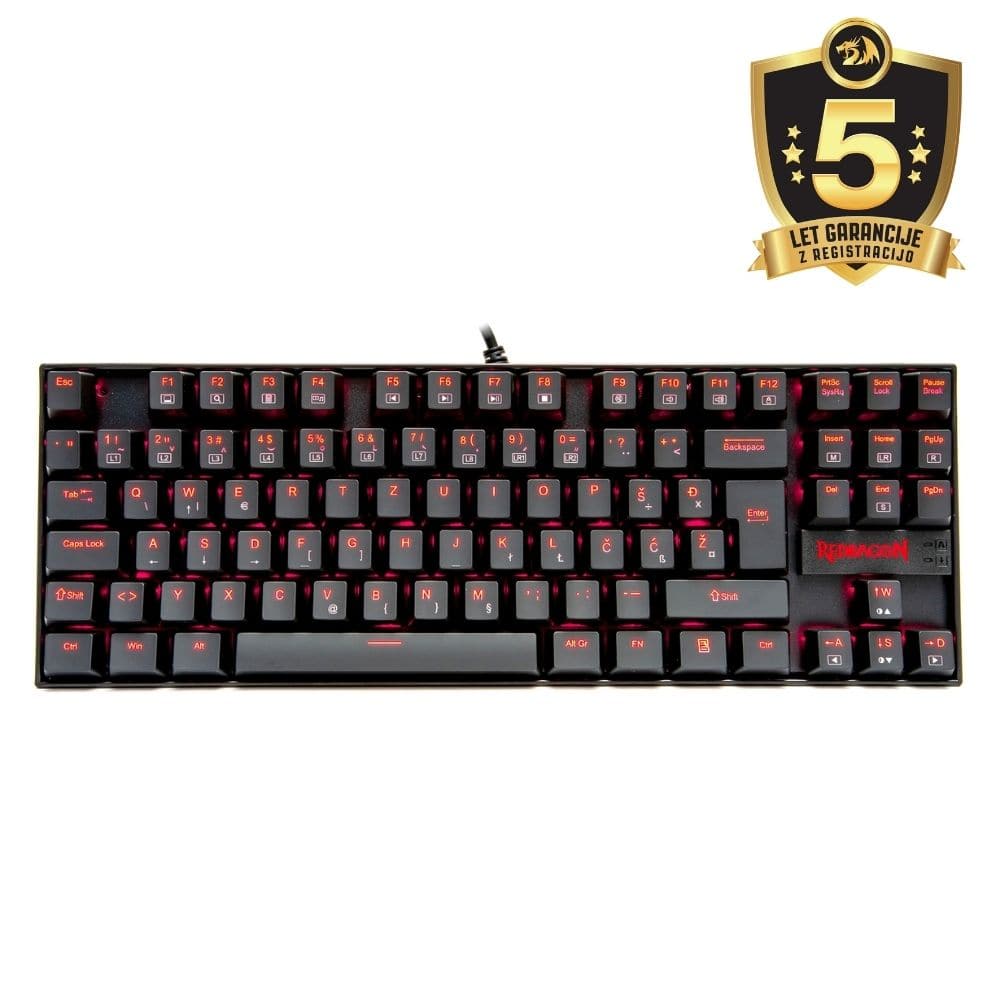 REDRAGON KUMARA 2 K552-2 MEHANIČNA TIPKOVNICA SLO/CRO 6950376709165