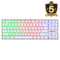 REDRAGON KUMARA 2  K552-2 RGB MEHANSKA TIPKOVNICA, BELA 6950376780010