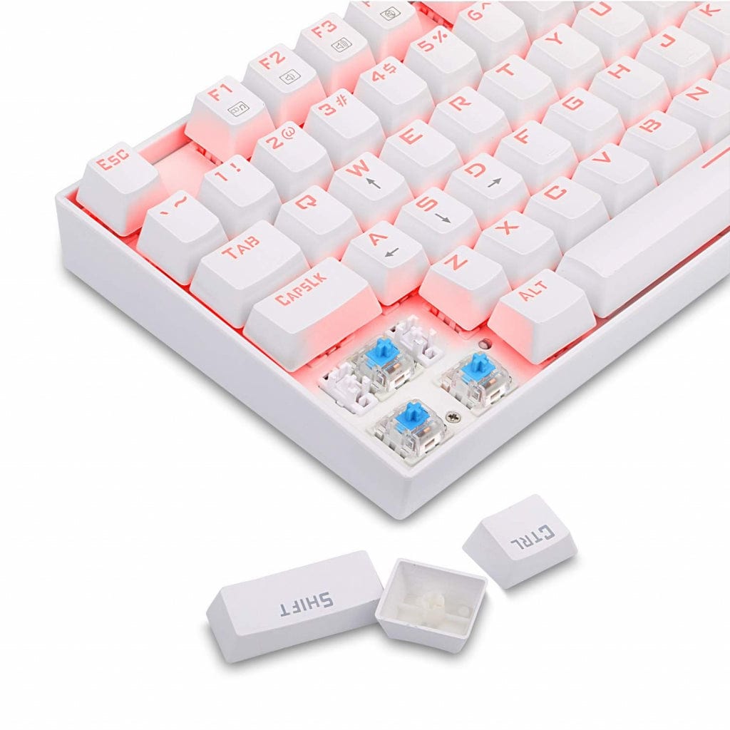 REDRAGON KUMARA K552 MEHANSKA TIPKOVNICA, BELA - POŠKODOVANA EMBALAŽA 3200000000568