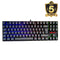 REDRAGON KUMARA K552RGB-1 RGB MEHANSKA TIPKOVNICA S ŠUMNIKI 6950376709141