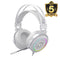 REDRAGON LAMIA 2 H320-RGB slušalke s stojalom bele barve 6950376778857