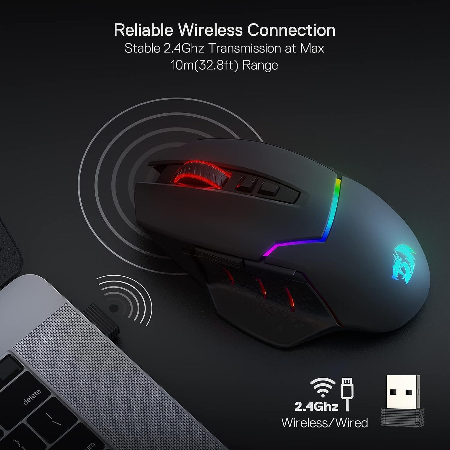REDRAGON MIRAGE M690-PRO BREZŽIČNA MIŠKA 6950376714329