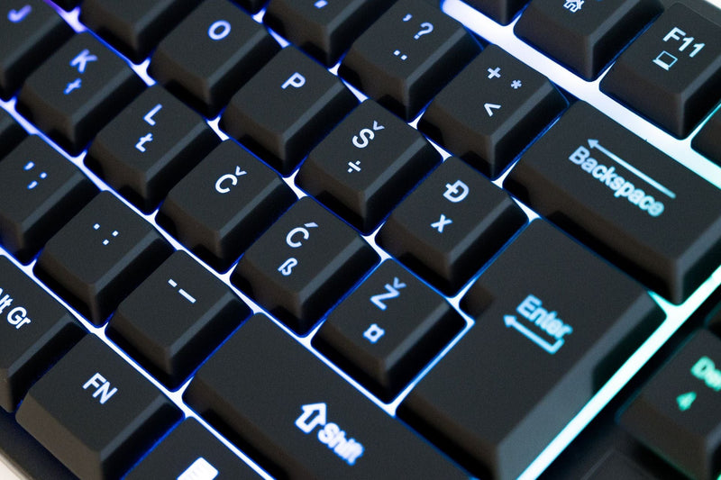 REDRAGON NETHERBANE K521 RGB TIPKOVNICA S ŠUMNIKI 6950376731012