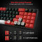 REDRAGON POLLUX K628RGB PRO ŽIČNA/BREZŽIČNA/BT MEHANSKA TIPKOVNICA, RDEČA STIKALA 6950376710819
