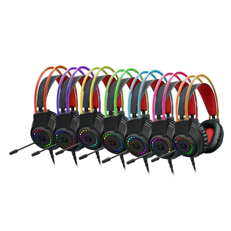 REDRAGON SCREAM H231 RGB ŽIČNE SLUŠALKE ČRNE BARVE 6950376719317