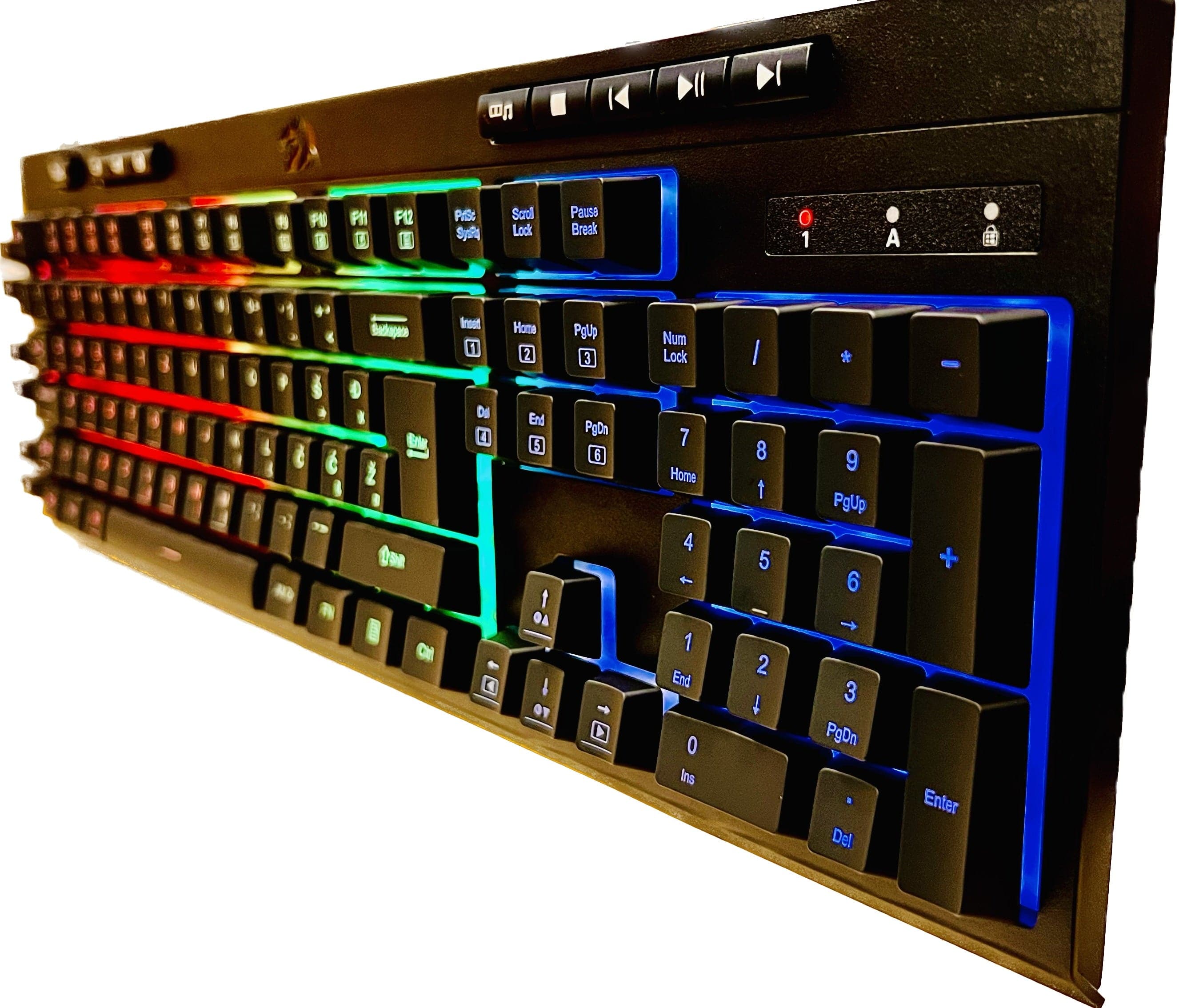 REDRAGON SHIVA K512 RGB TIPKOVNICA SLO/CRO, ČRNA 6950376720832