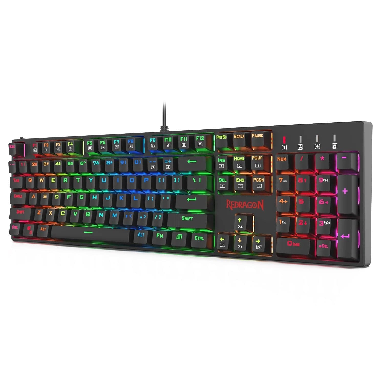 REDRAGON SURARA K582 RGB MEHANSKA TIPKOVNICA, RJAVA STIKALA 6950376710215