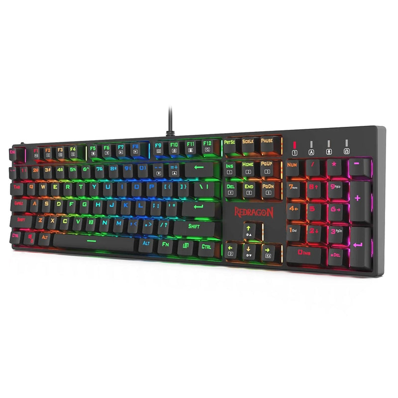 REDRAGON SURARA K582 RGB MEHANSKA TIPKOVNICA, RJAVA STIKALA 6950376710215
