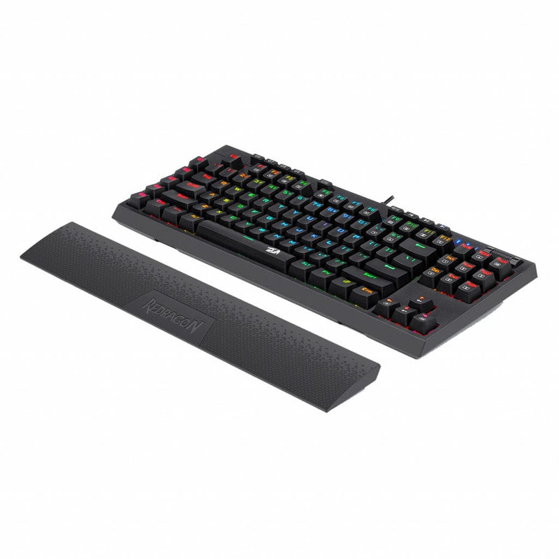 REDRAGON VISHNU K596RGB GAMING TIPKOVNICA, RDEČA STIKALA 6950376776761