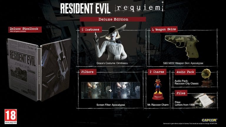 Resident Evil Requiem - Deluxe Steelbook Edition (Nintendo Switch 2) 5055060907801