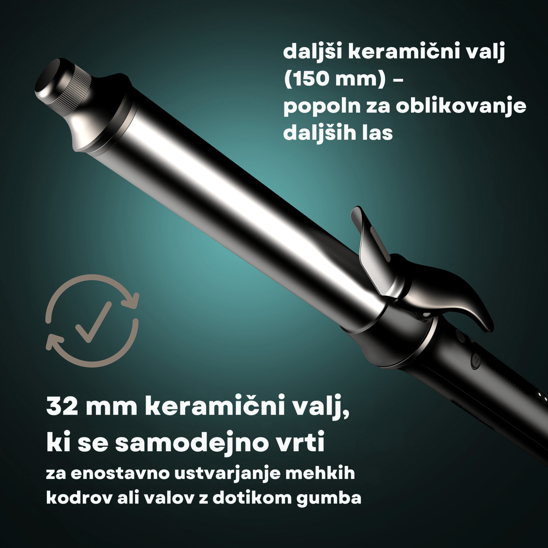 REVAMP AUTO REVOLVE SOFT CURLER CL-3000 KODRALNIK ZA LASE 5010777163667