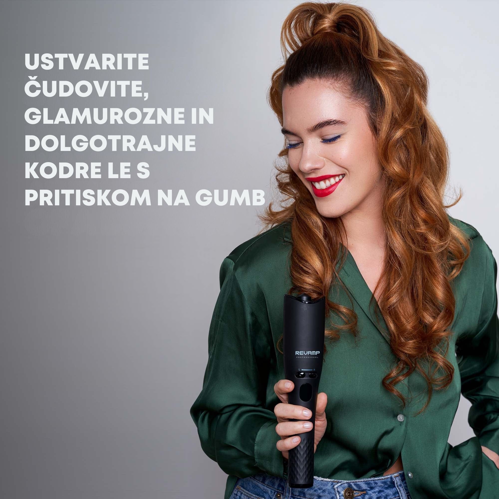 REVAMP iGEN PROGLOSS HOLLYWOOD CURL CL-2750 BREZŽIČNI KODRALNIK ZA LASE 5010777158038