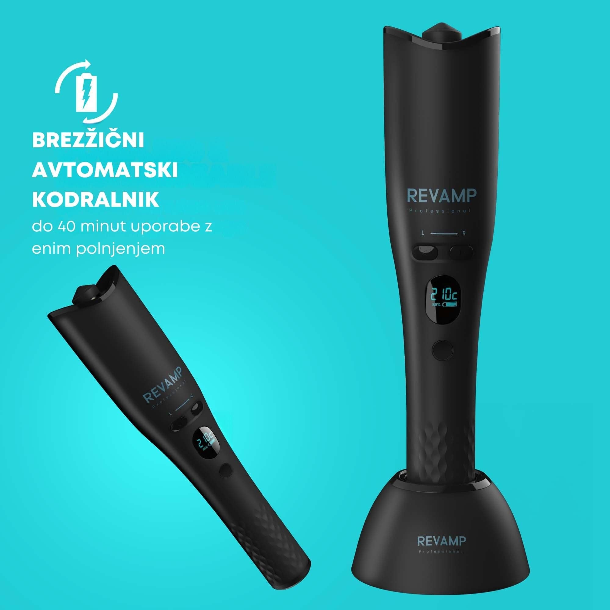 REVAMP iGEN PROGLOSS HOLLYWOOD CURL CL-2750 BREZŽIČNI KODRALNIK ZA LASE 5010777158038