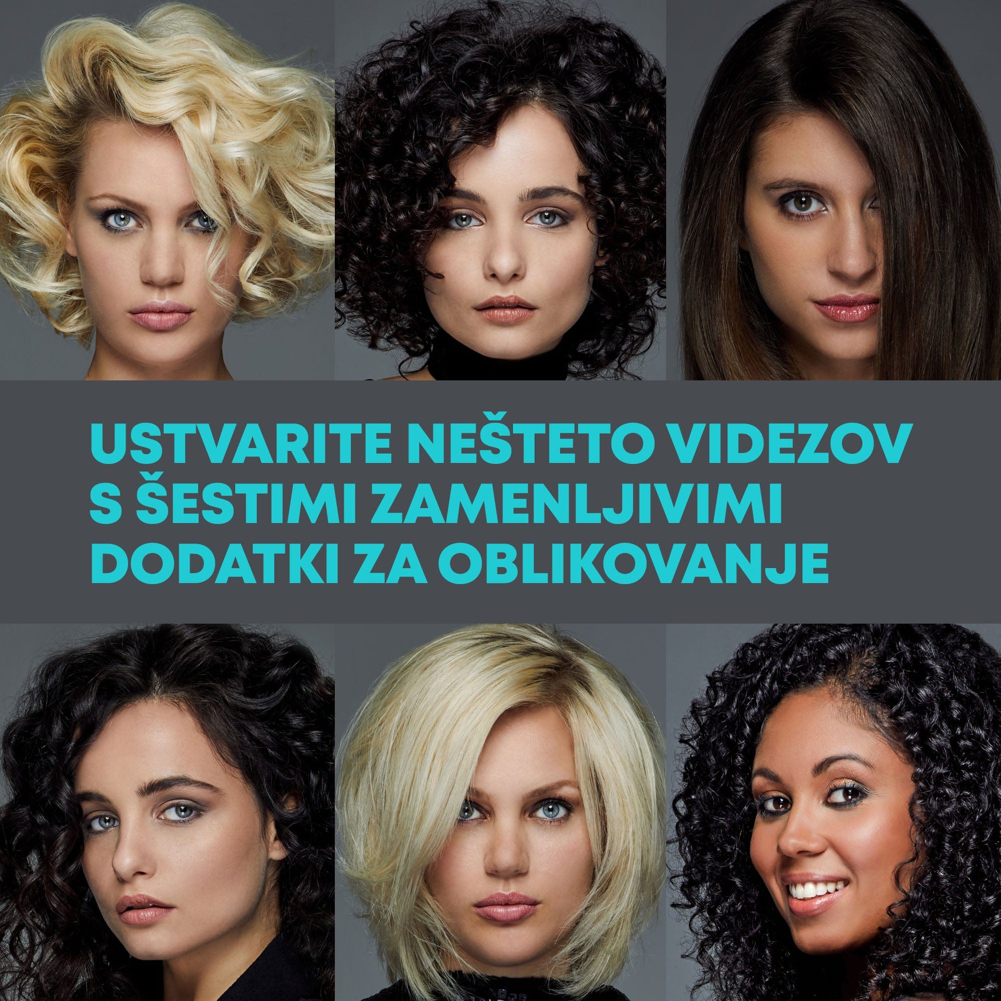 REVAMP PROGLOSS AIRSTYLE DR-1250 6 v 1 SET ZA OBLIKOVALNJE LAS 5010777154054