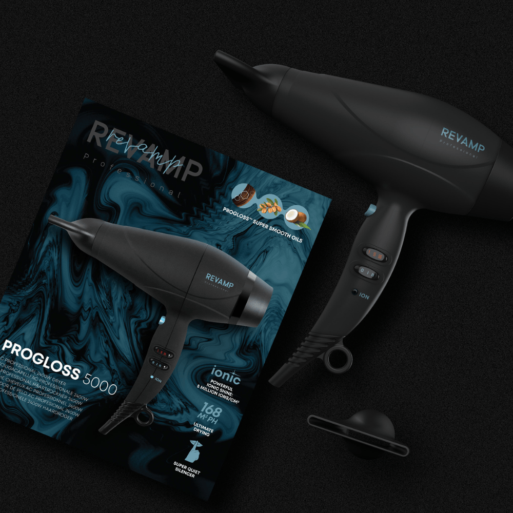 REVAMP PROGLOSS HAIR DRYER DR-5000 5010777148732
