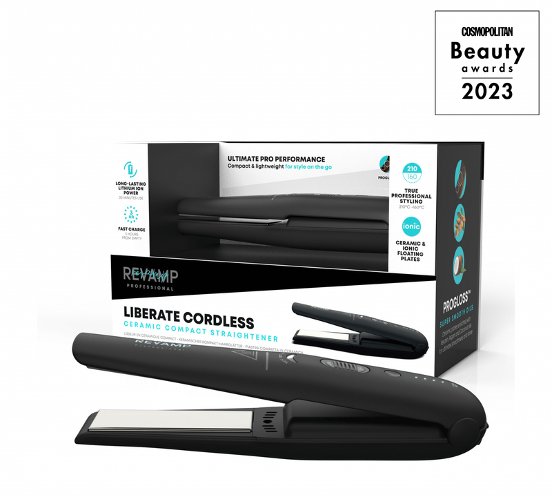 REVAMP PROGLOSS LIBERATE CORDLESS COMPACT ST-1700 BREZŽIČNI LIKALNIK ZA LASE 5010777150902