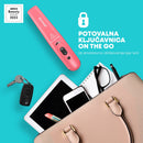 REVAMP PROGLOSS LIBERATE CORDLESS COMPACT ST-1700 BREZŽIČNI LIKALNIK ZA LASE - ROZA BARVE 5010777158281