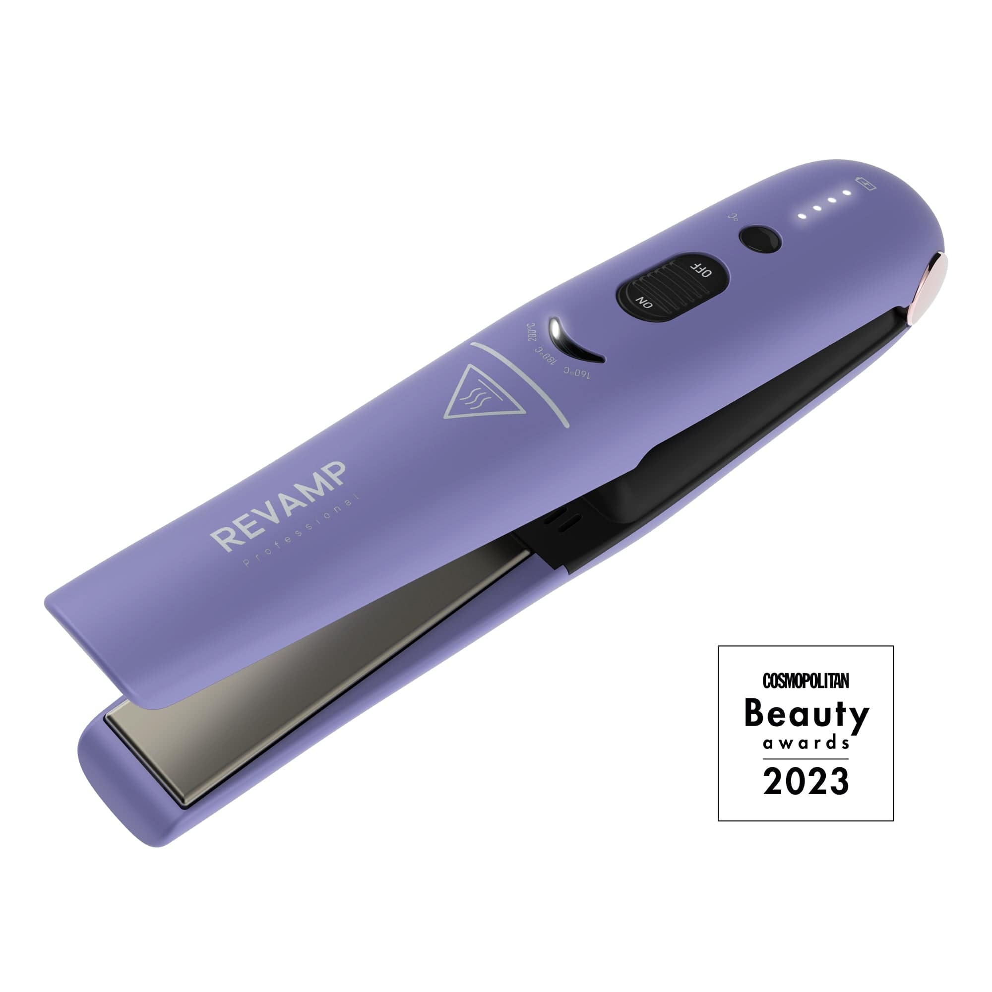 REVAMP PROGLOSS LIBERATE CORDLESS COMPACT ST-1700 BREZŽIČNI LIKALNIK ZA LASE - VIJOLIČNE BARVE 5010777158199
