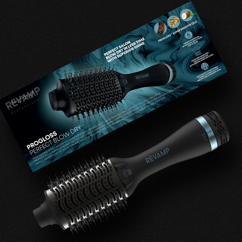 REVAMP PROGLOSS PERFECT BLOW DRY AIRSTYLER DR-2000 KRTAČA ZA SUŠENJE LAS 5010777150988