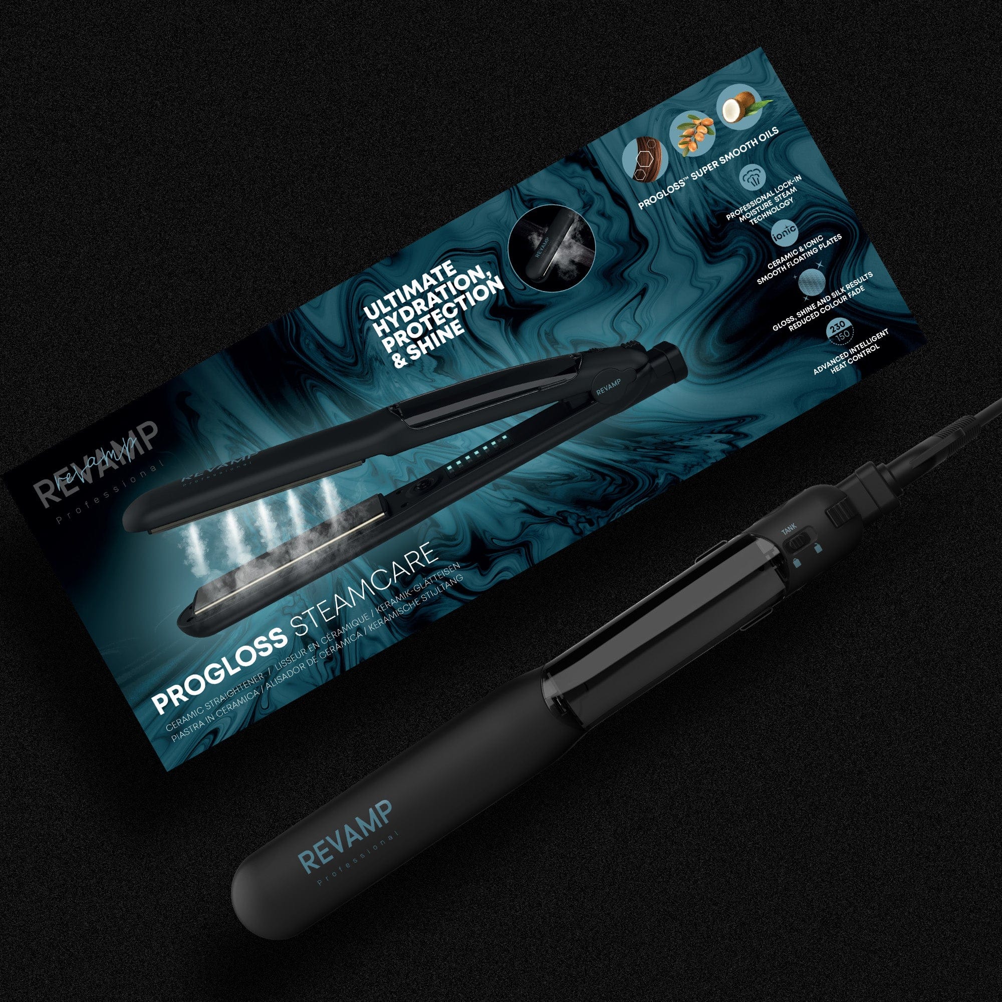 REVAMP PROGLOSS STEAM CARE ST-1600 LIKALNIK ZA LASE 5010777150919