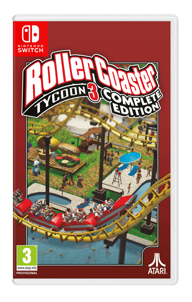 Rollercoaster Tycoon 3 - Complete Edition (Nintendo Switch) 5056635620859