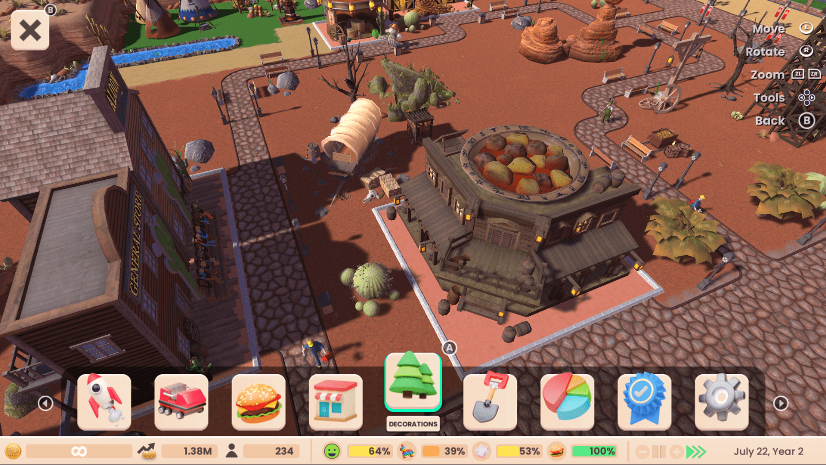 Rollercoaster Tycoon Adventures Deluxe (Nintendo Switch) 5056635604712