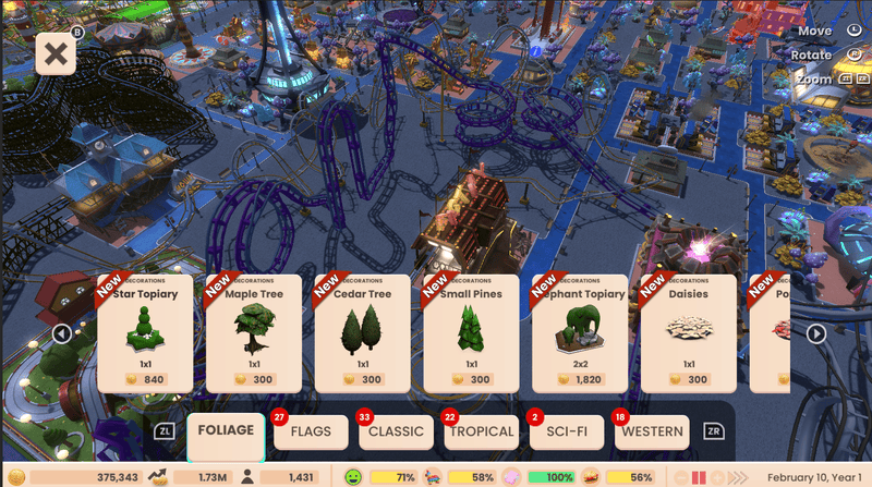 Rollercoaster Tycoon Adventures Deluxe (Playstation 4) 5056635604576