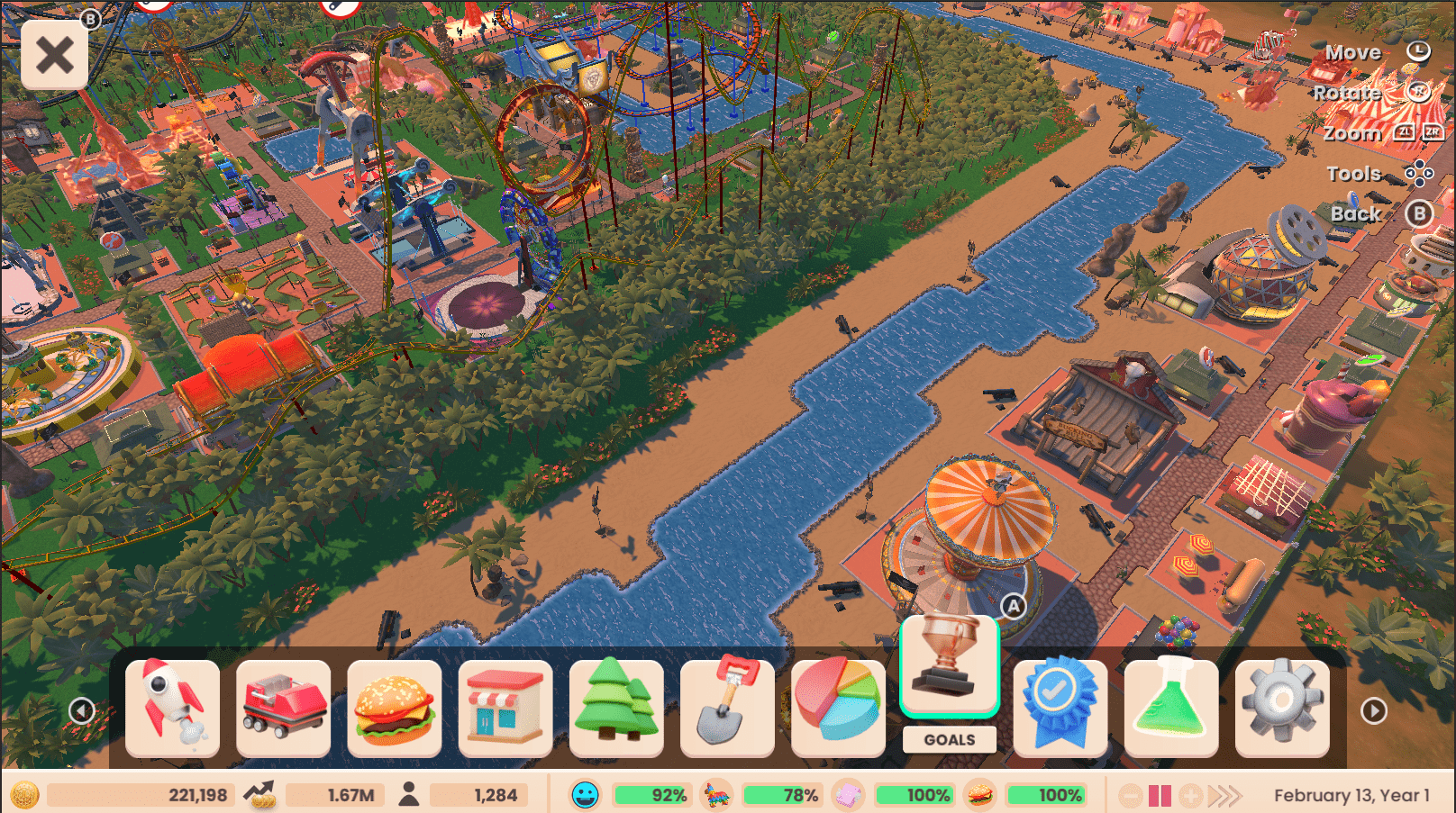 Rollercoaster Tycoon Adventures Deluxe (Playstation 4) 5056635604576