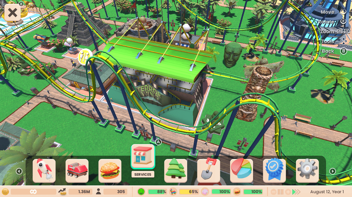 Rollercoaster Tycoon Adventures Deluxe (Playstation 4) 5056635604576